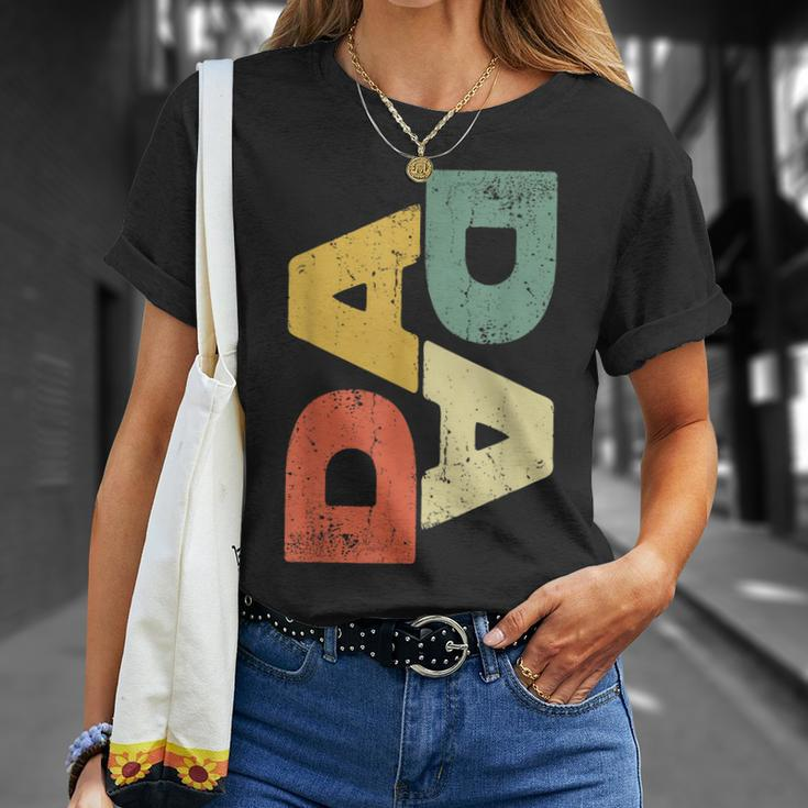 Mens Dada Fathers Day Unisex T-Shirt Gifts for Her