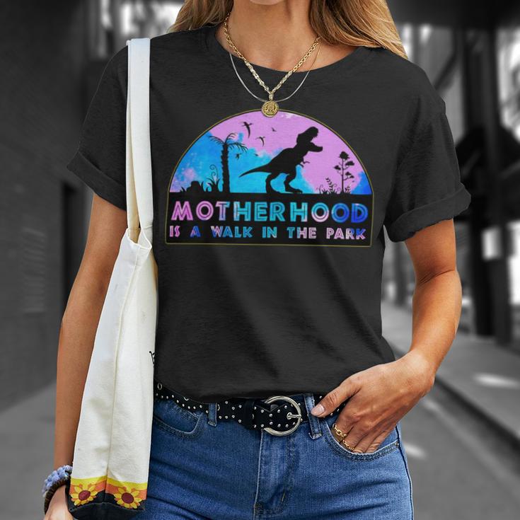 Motherhood Like A Walk In The Park 422 Trending Shirt Unisex T-Shirt Gifts for Her