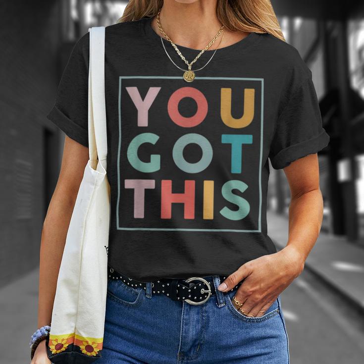 Motivational Testing Day Shirt For Teacher You Got This 179 Trending Shirt Unisex T-Shirt Gifts for Her