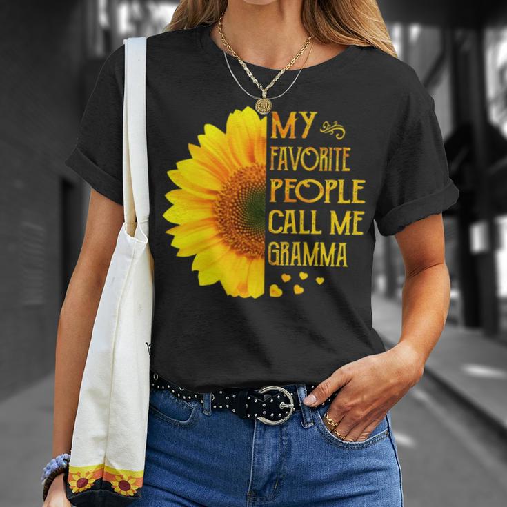 My Favorite People Call Me Gramma 728 Shirt Unisex T-Shirt Gifts for Her