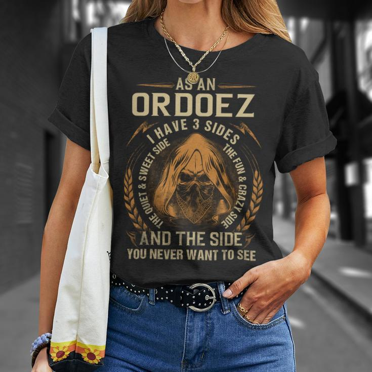 Ordoez Name Shirt Ordoez Family Name V4 Unisex T-Shirt Gifts for Her