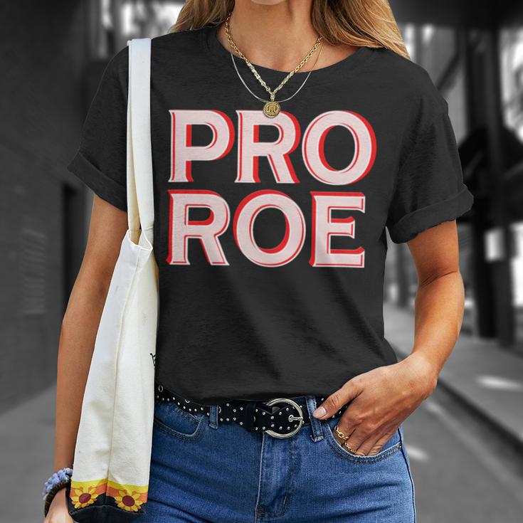 Pro Roe Unisex T-Shirt Gifts for Her