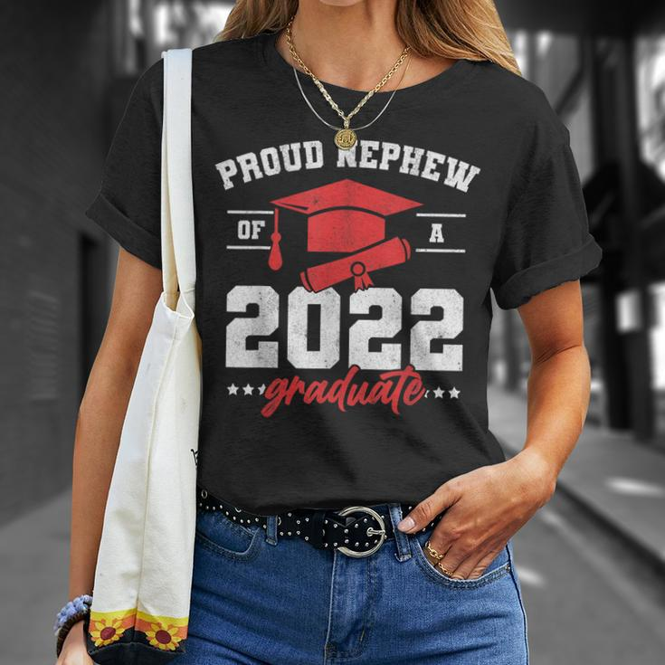 Proud Nephew Of A 2022 Graduate Senior Graduation Unisex T-Shirt Gifts for Her