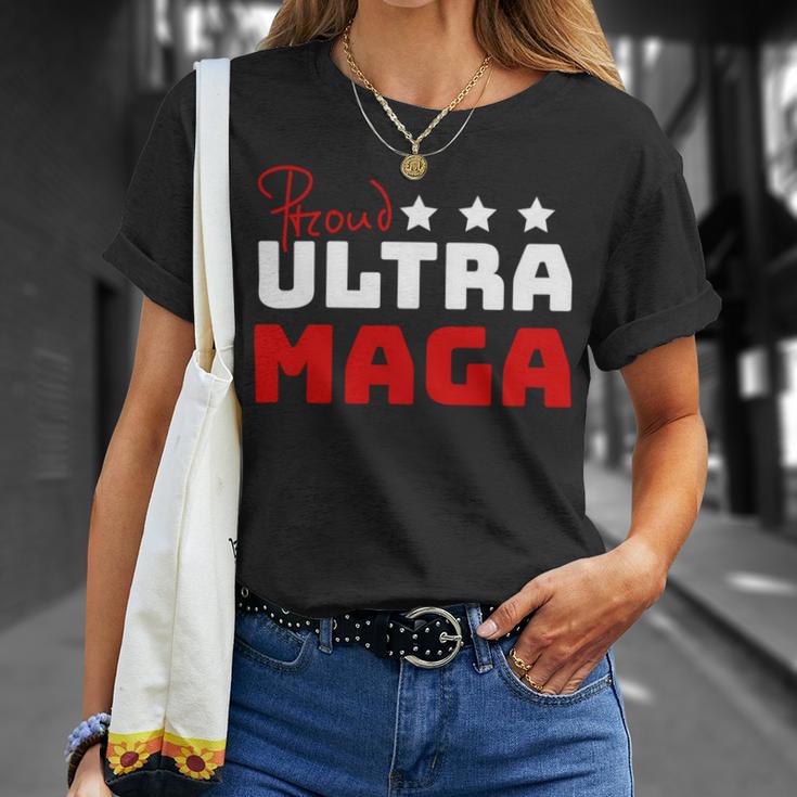 Proud Ultra Maga V6 Unisex T-Shirt Gifts for Her