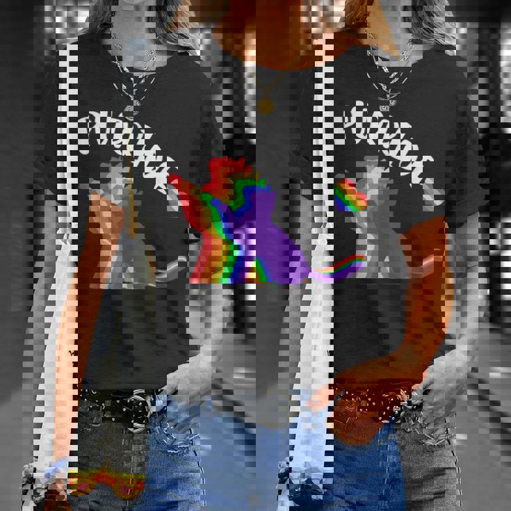 Purride Gay Pride Cat Pride Cat Cat Lgbtq Unisex T-Shirt Gifts for Her Purride Gay Pride Cat Pride Cat Cat Lgbtq Unisex T-Shirt Gifts for Her