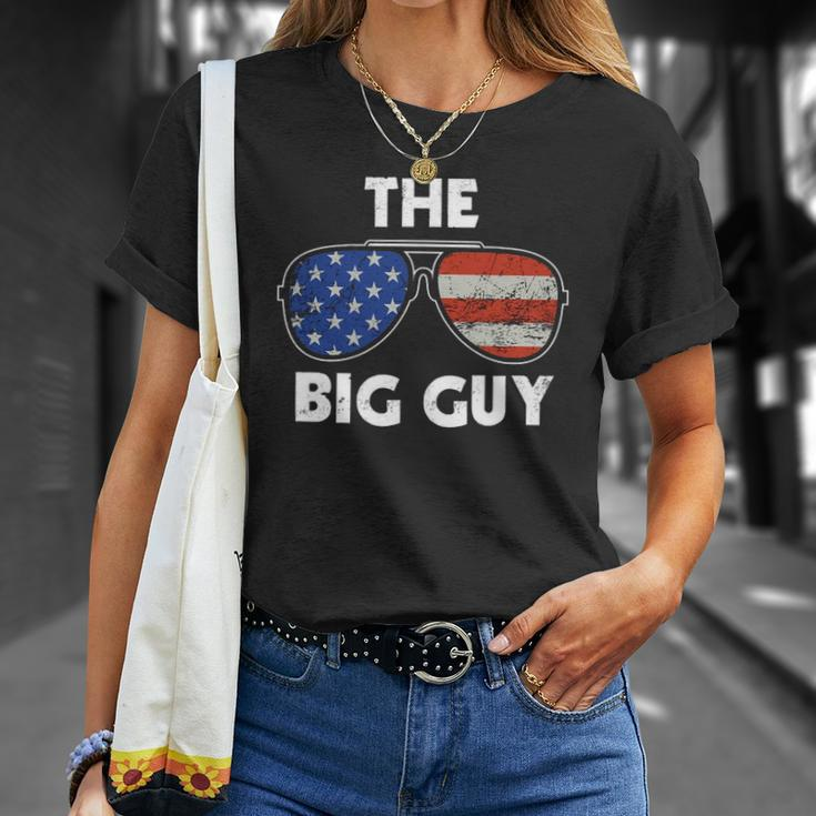 The Big Guy Joe Biden Sunglasses Red White And Blue Big Boss Unisex T-Shirt Gifts for Her