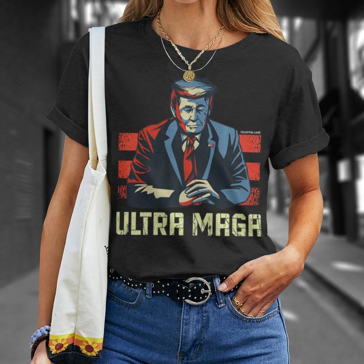 The Great Maga King Trump Ultra Proud Ultramaga Unisex T-Shirt Gifts for Her