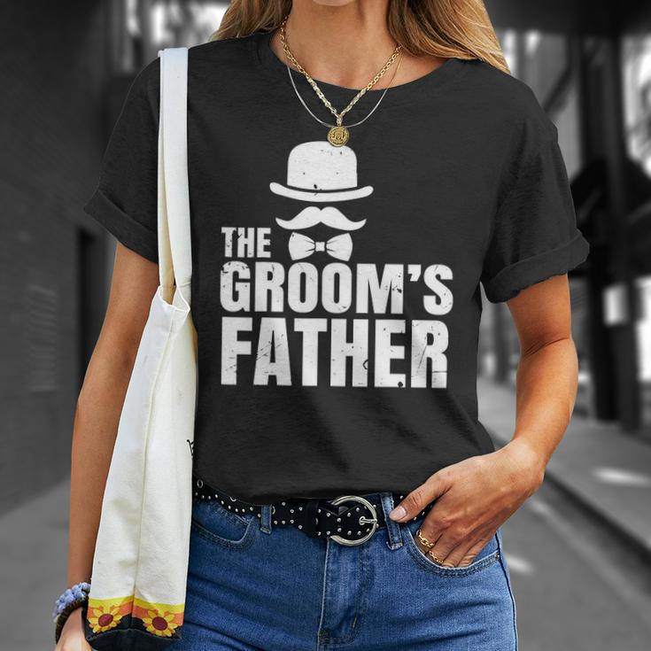 The Grooms Father Wedding Costume Father Of The Groom Unisex T-Shirt Gifts for Her