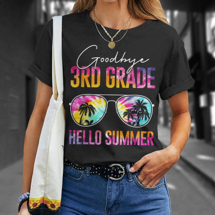 Tie Dye Goodbye 3Rd Grade Hello Summer Last Day Of School Unisex T-Shirt Gifts for Her