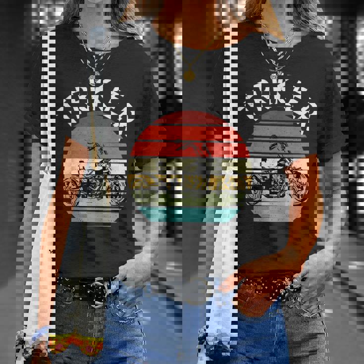 Produktbild von Trike Free Auf Drei Stoff-Aufnähern Zum Aufbügeln