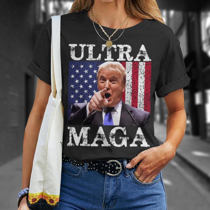 Ultra Maga Ultra Maga Funny Ultra Maga 2024 Ultra Maga And Proud Of Itultra Maga Proud Unisex T-Shirt Gifts for Her