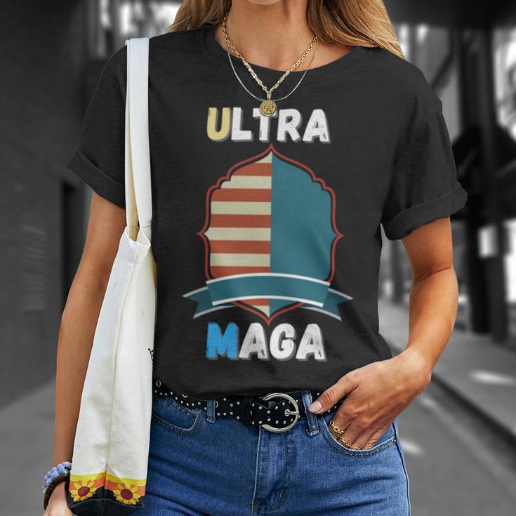 Ultra Mega Great Quote To Support Trump Unisex T-Shirt Gifts for Her