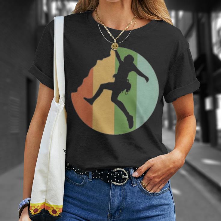 Vintage Retro Rock Climber 177 Shirt Unisex T-Shirt Gifts for Her