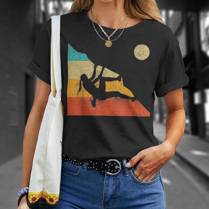 Vintage Retro Rock Climber 178 Shirt Unisex T-Shirt Gifts for Her