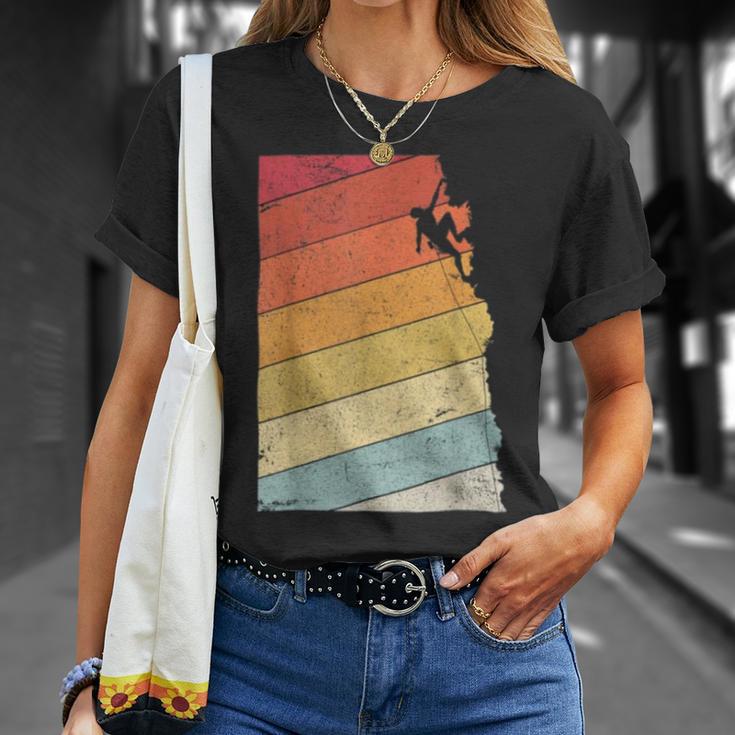 Vintage Retro Rock Climber 180 Shirt Unisex T-Shirt Gifts for Her