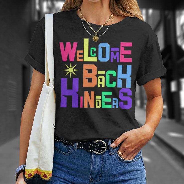 Welcome Back To School Kinders 486 Shirt Unisex T-Shirt Gifts for Her