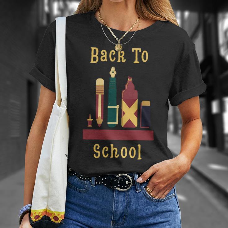 Welcome Back To School Teacher Student 479 Shirt Unisex T-Shirt Gifts for Her