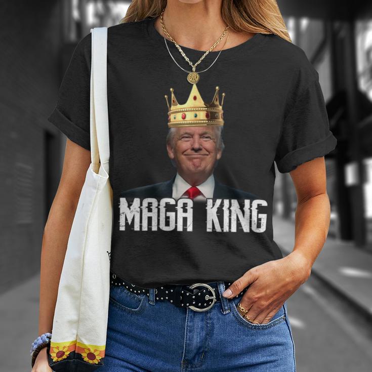 Womens Maga King Shirt The Great Maga King Trump Ultra Maga Unisex T-Shirt Gifts for Her