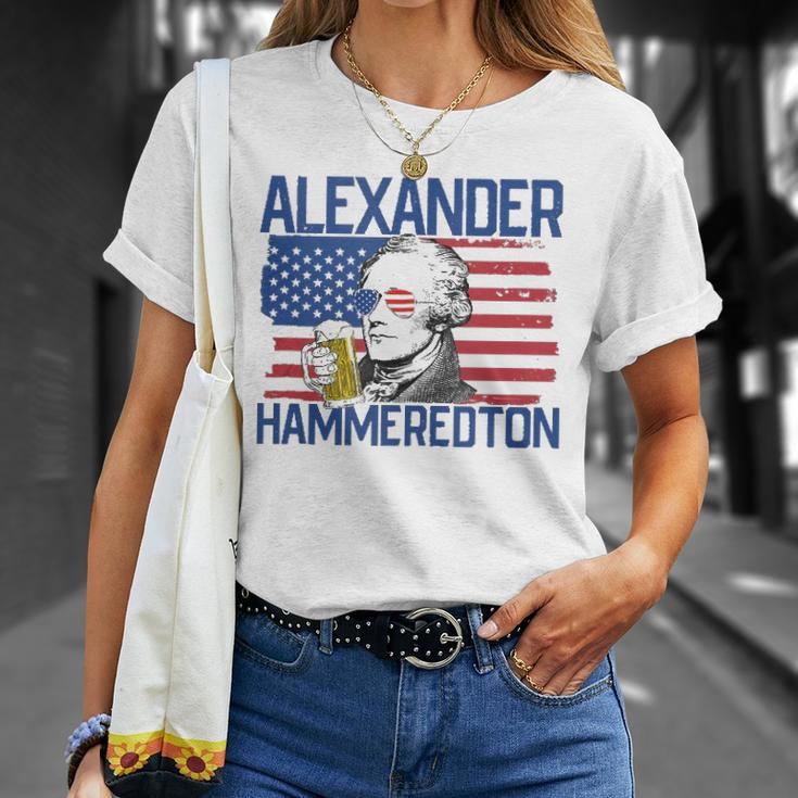 Alexander Hammeredton 4Th Of July Alexander Hamilton T-shirt Gifts for Her