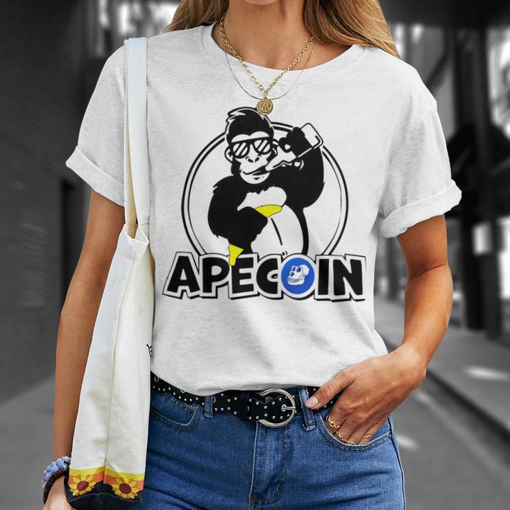 Apecoin Funny Unisex T-Shirt Gifts for Her