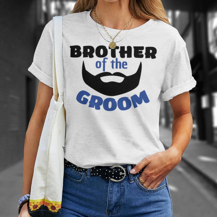 Brother Of The Groom Great Gift For The Brother Of The Awesome Groom Unisex T-Shirt Gifts for Her