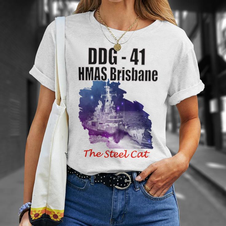 Ddg - 41 Hmas Brisbane Unisex T-Shirt Gifts for Her