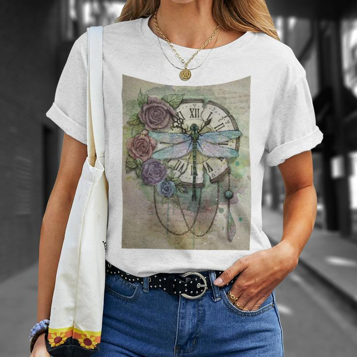 Dragonfly Time Unisex T-Shirt Gifts for Her