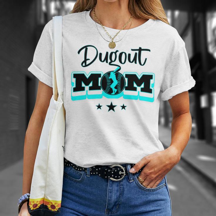 Dugout Mom V3 Unisex T-Shirt Gifts for Her