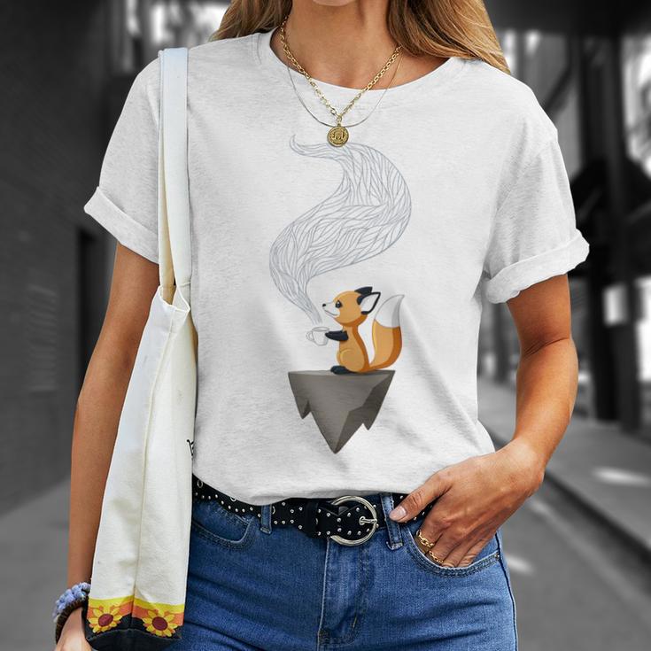 Fox Tea Unisex T-Shirt Gifts for Her