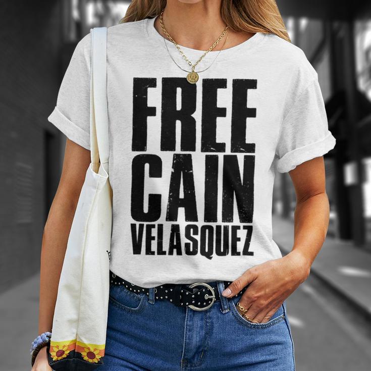 Free Cain Velasquez V4 Unisex T-Shirt Gifts for Her