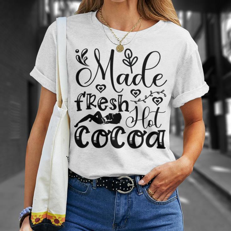 Fresh Hot Cocoa Unisex T-Shirt Gifts for Her