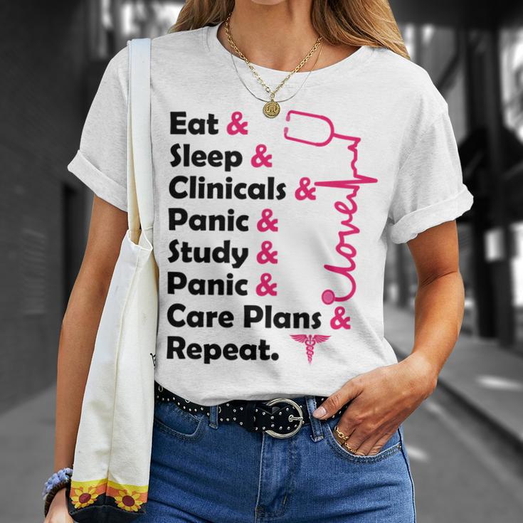 Funny Nursing Student Nurse Gift Idea Unisex T-Shirt Gifts for Her