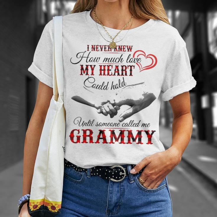Grammy Grandma Until Someone Called Me Grammy T-Shirt Gifts for Her