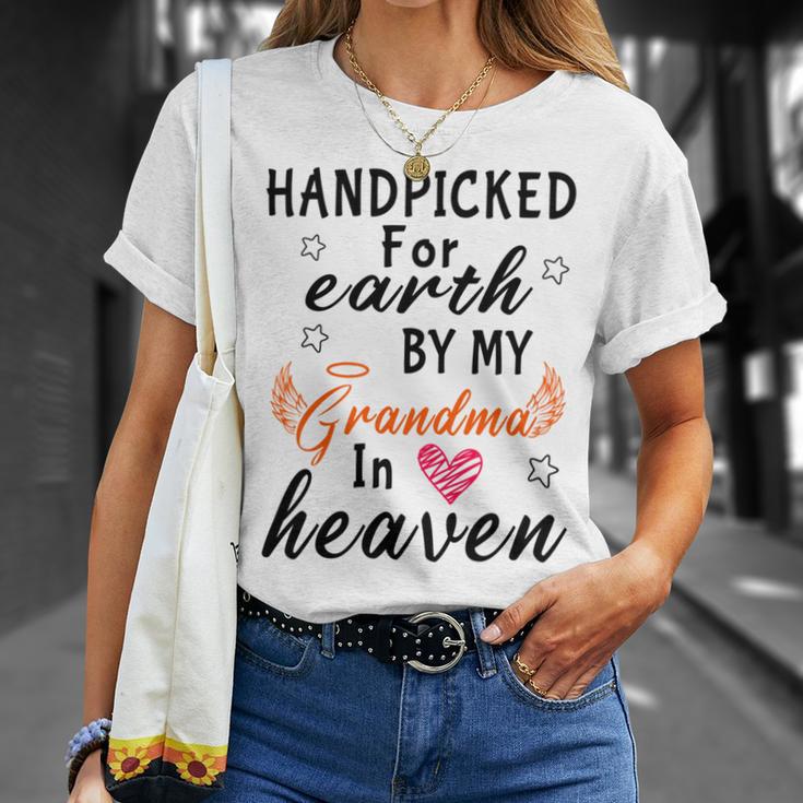 Handpicked Earth Grandma Heaven Unisex T-Shirt Gifts for Her