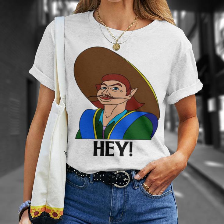 Hey V2 Unisex T-Shirt Gifts for Her