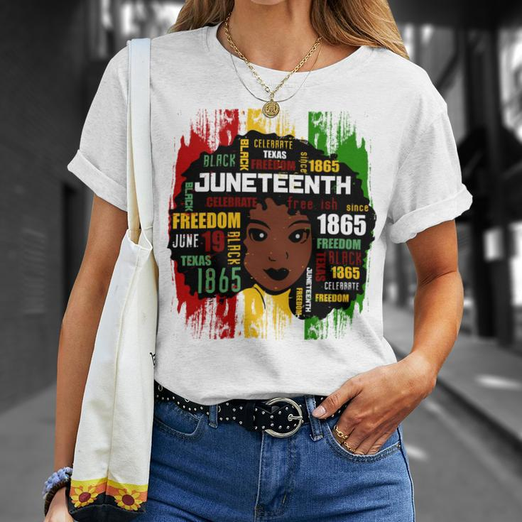 Juneteenth Girl Shirt Unisex T-Shirt Gifts for Her