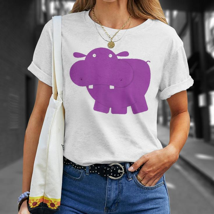 Lily And Emma By Eggroll Games Henrietta The Hippo Unisex T-Shirt Gifts for Her