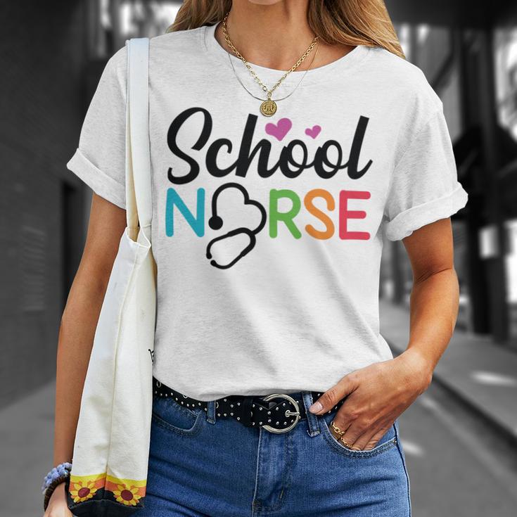 School Nurse Nurse Nurse Gift Funny Nurse Nursing Student Nursing Graduate Gift Unisex T-Shirt Gifts for Her