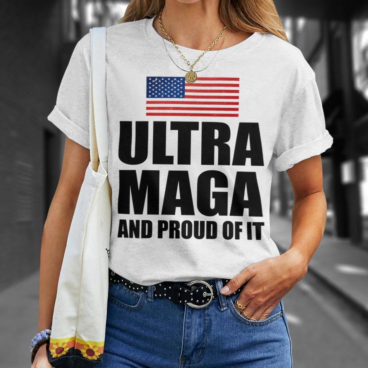 Ultra Maga And Proud Of It V8 Unisex T-Shirt Gifts for Her