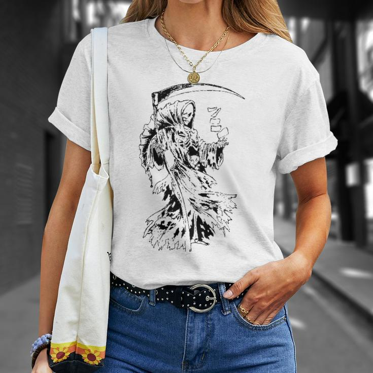 Vintage Death Xiii Tarot Card - Tarot Readers Gift Unisex T-Shirt Gifts for Her