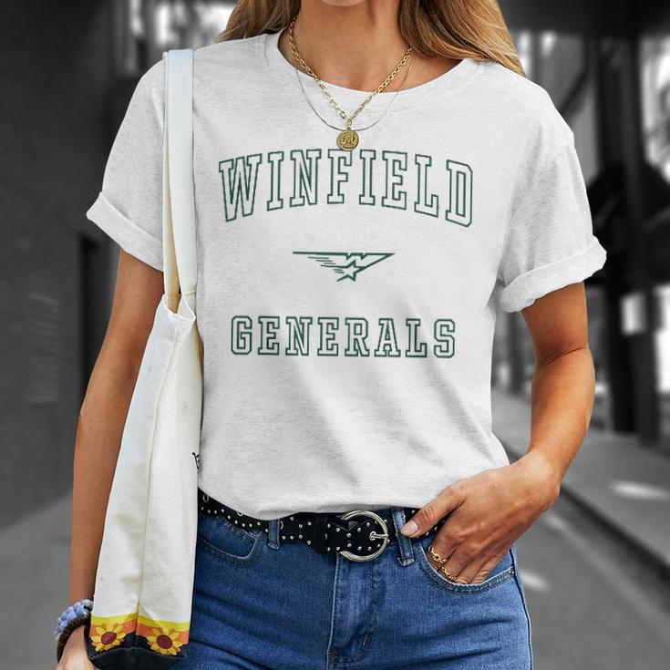 Winfield High School Generals Teacher Student Gift Unisex T-Shirt Gifts for Her