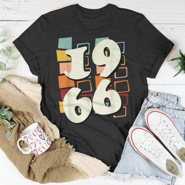 1966 Birthday 60S 1960S Sixties Hippy Retro Style Fun Unisex T-Shirt Funny Gifts