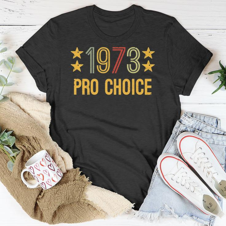 1973 Pro Choice - Women And Men Vintage Womens Rights Unisex T-Shirt Unique Gifts