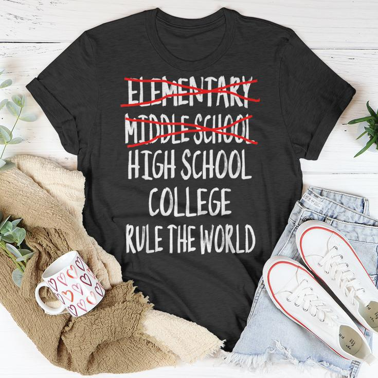2022 Junior High Graduation - Funny Middle School Graduation Unisex T-Shirt Unique Gifts