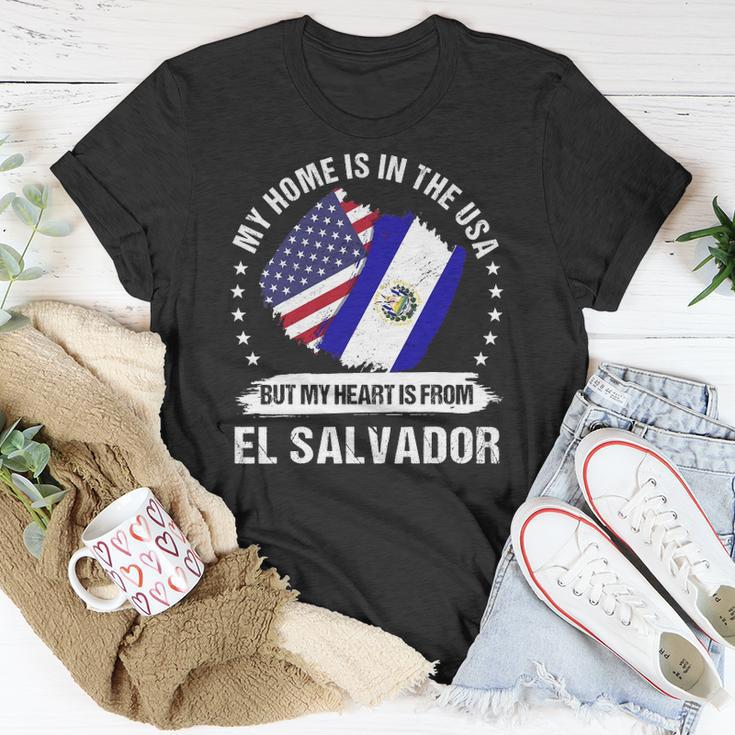 American Grown with Salvadoran Roots El Salvador National Flag