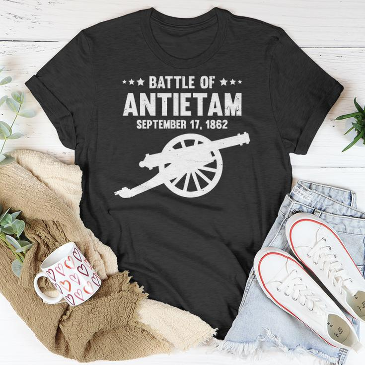 Antietam Civil War Battlefield Battle Of Sharpsburg Unisex T-Shirt Unique Gifts