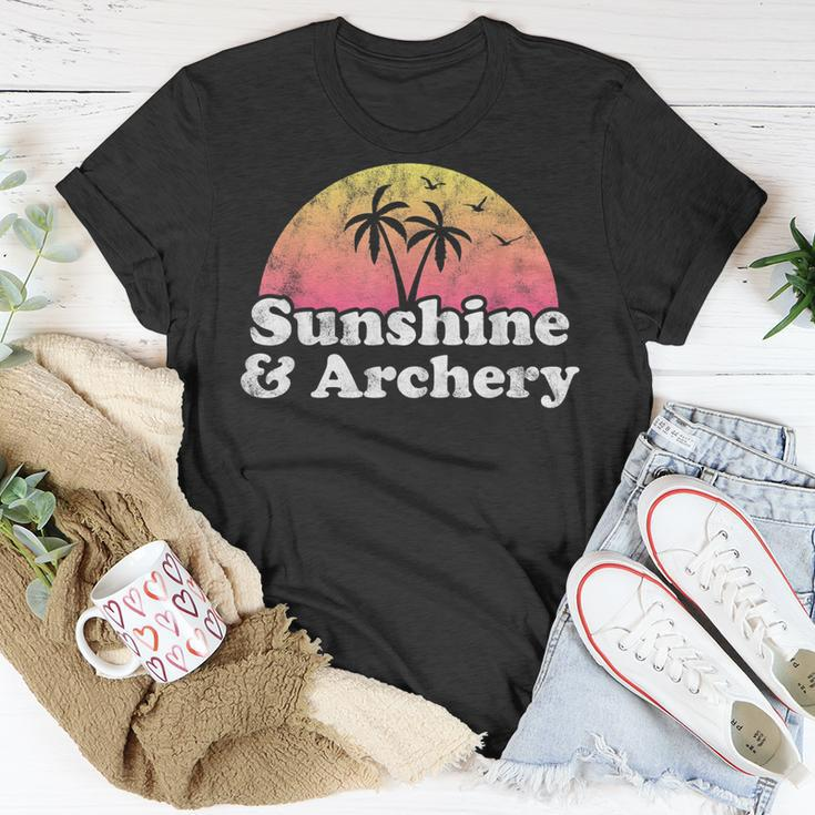 Archery Sunshine And Archery T-shirt Personalized Gifts