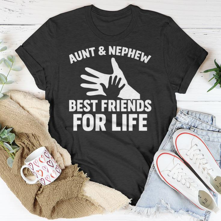 Aunt And Nephew Best Friends For Life Family Unisex T-Shirt Unique Gifts