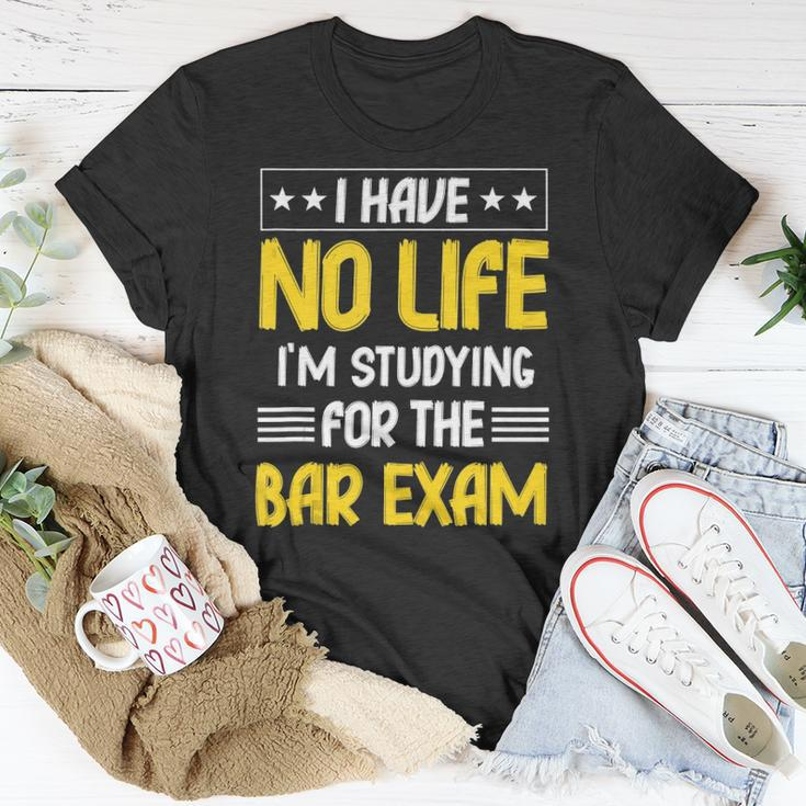 Bar Exam Law School Graduate Graduation V3 T-shirt Personalized Gifts