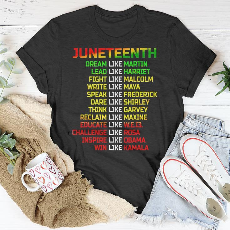 Black Women Freeish Since 1865 Party Decorations Juneteenth Unisex T-Shirt Unique Gifts